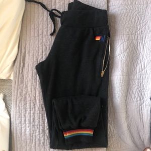 AN prism zip sweatpants